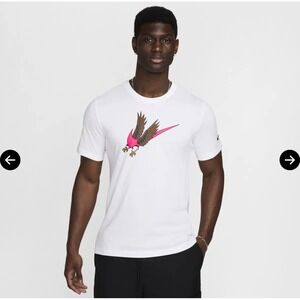 USA‎ Club Nike T-Shirt men's Medium FN0861 100 Olympics team issued eagle NWT